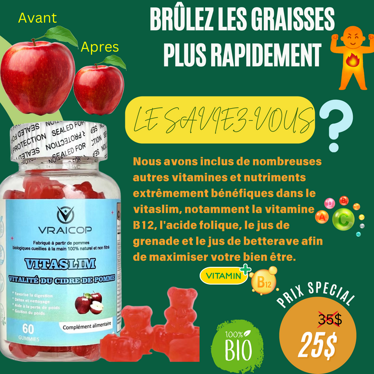 Vitaslim pour la gestion et perte de poids