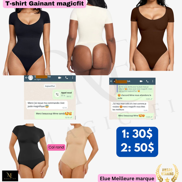 T-shirt gainant magicfit Vraicop 