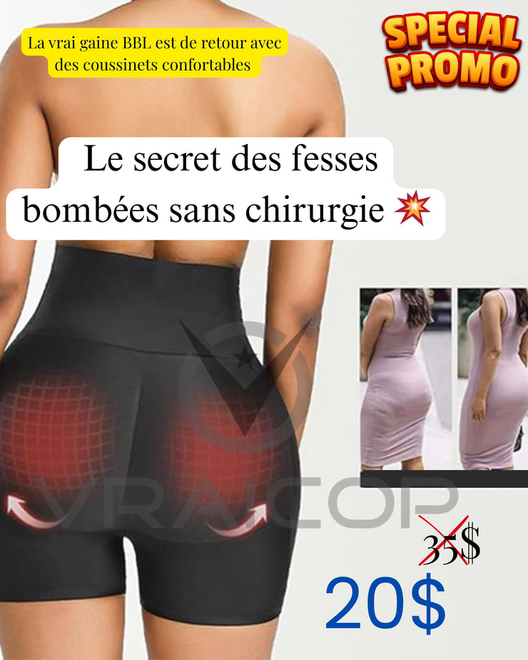 Gaine bbl avec coussinets confortables Vraicop 