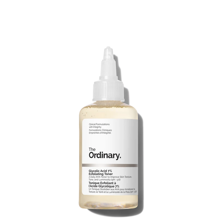 Glycolic Acid 7% toning solution: the ordinary 100ML Vraicop 