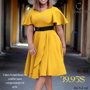 Robe avec ceinture nouvelle collection modèle 2 Vraicop 